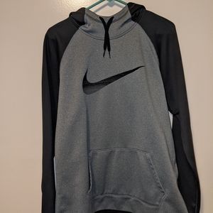 Black and Gray Nike Hoodie